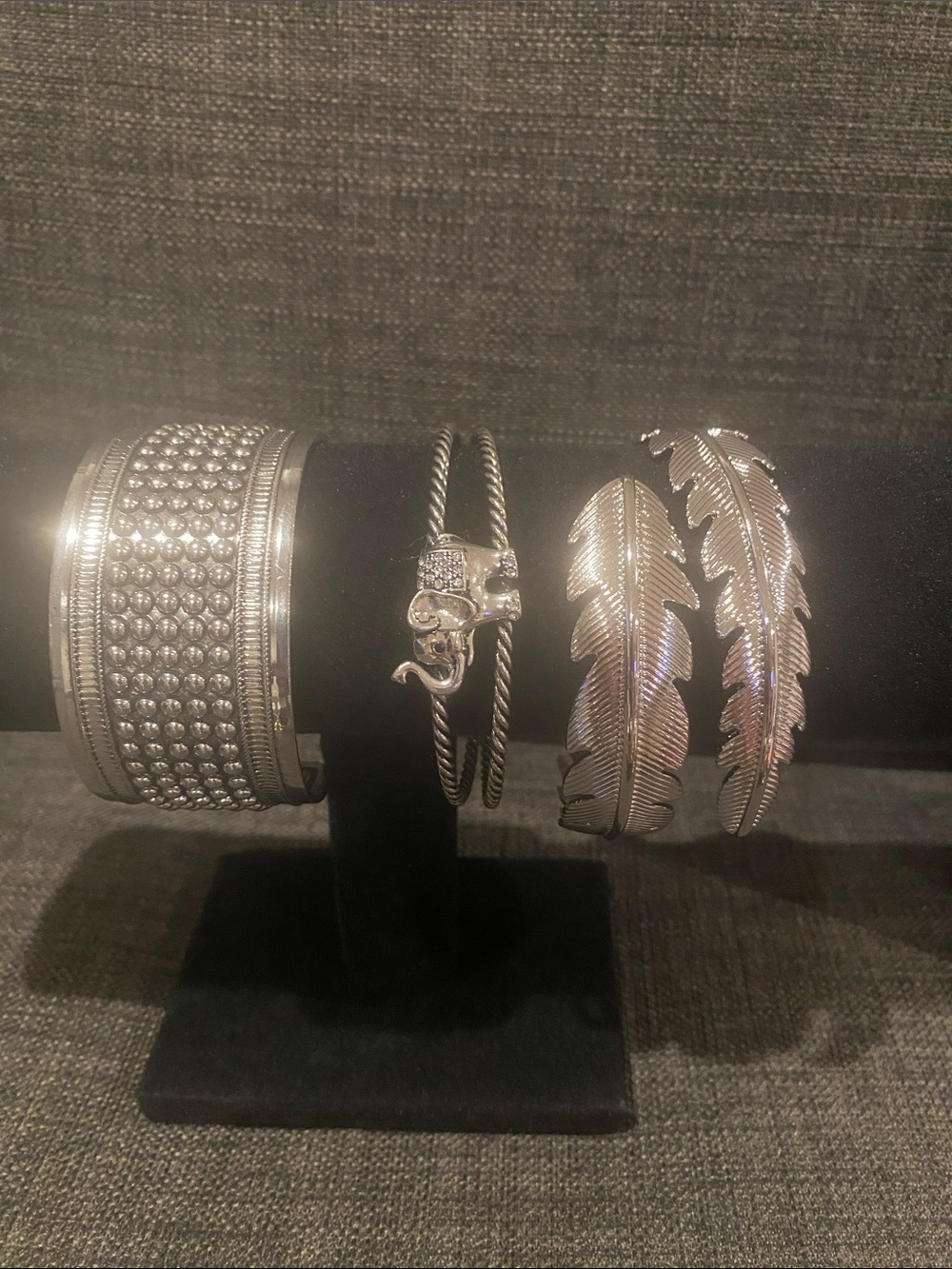 Silver Tone Assorted Bracelets NWOT